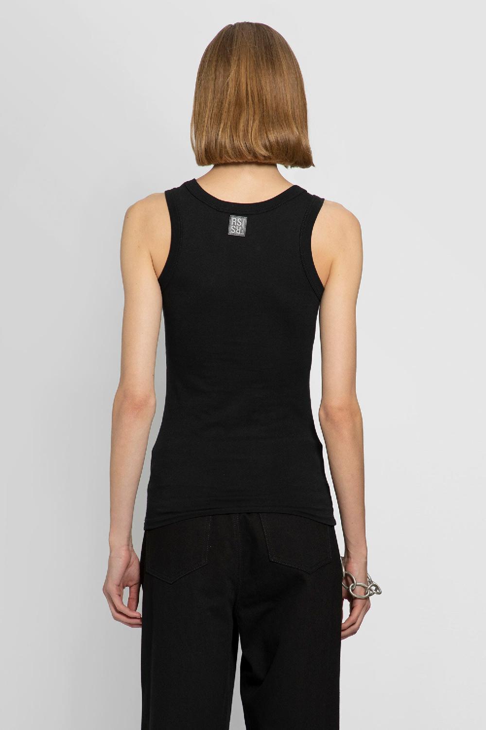 Antonioli RAF SIMONS WOMAN BLACK T-SHIRTS & TANK TOPS