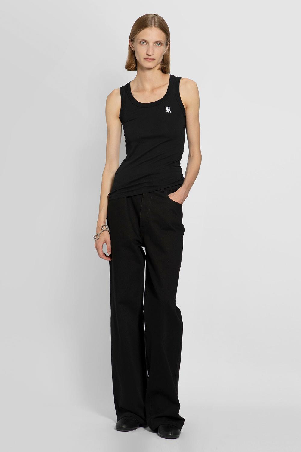 Antonioli RAF SIMONS WOMAN BLACK T-SHIRTS & TANK TOPS