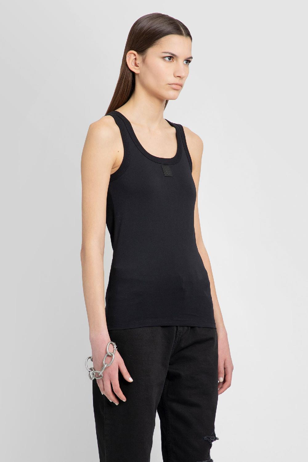 Antonioli RAF SIMONS WOMAN BLACK T-SHIRTS & TANK TOPS