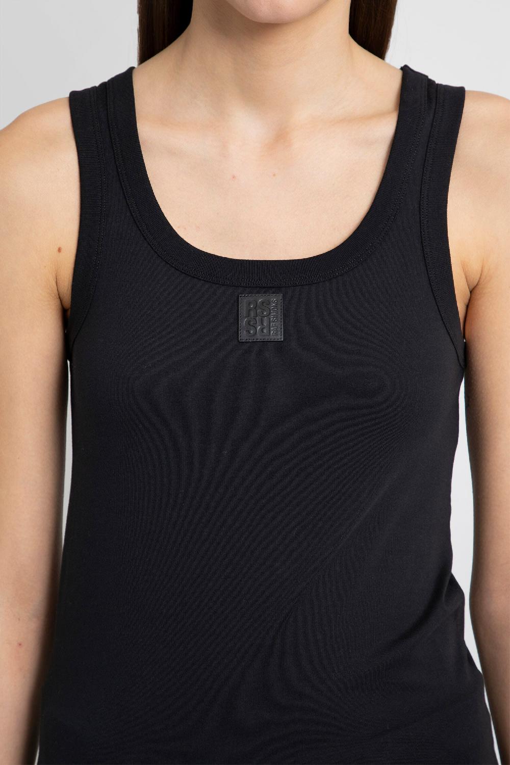 Antonioli RAF SIMONS WOMAN BLACK T-SHIRTS & TANK TOPS