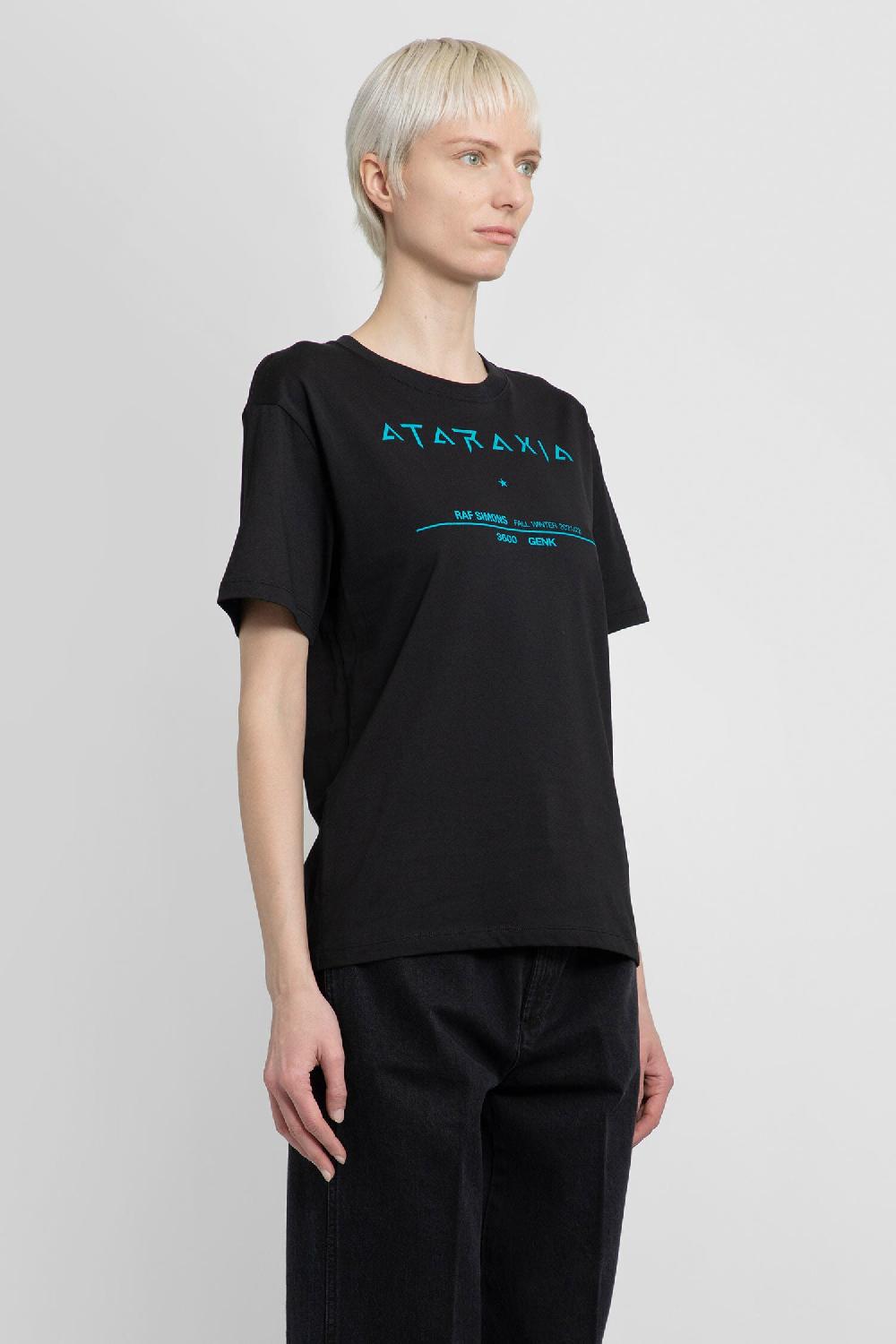 Antonioli RAF SIMONS WOMAN BLACK T-SHIRTS & TANK TOPS