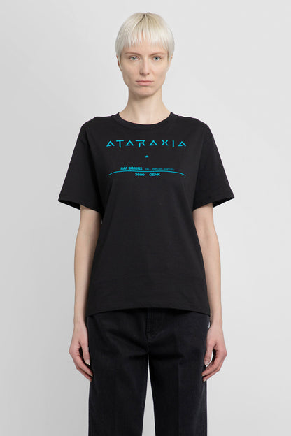 Antonioli RAF SIMONS WOMAN BLACK T-SHIRTS & TANK TOPS