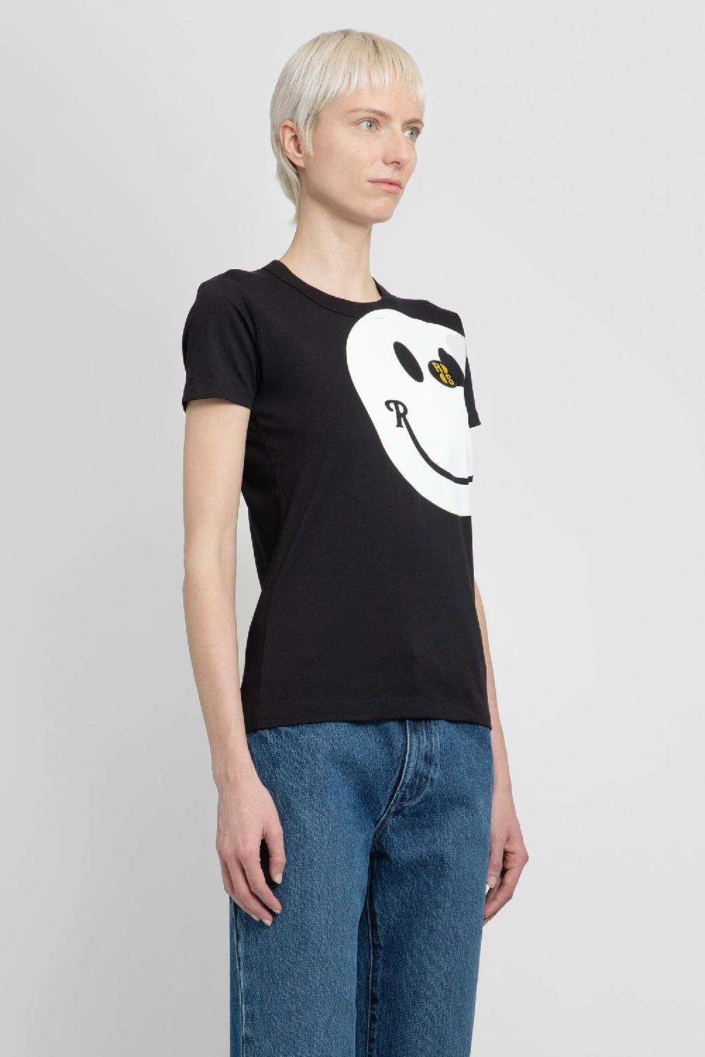 Antonioli RAF SIMONS WOMAN BLACK T-SHIRTS & TANK TOPS