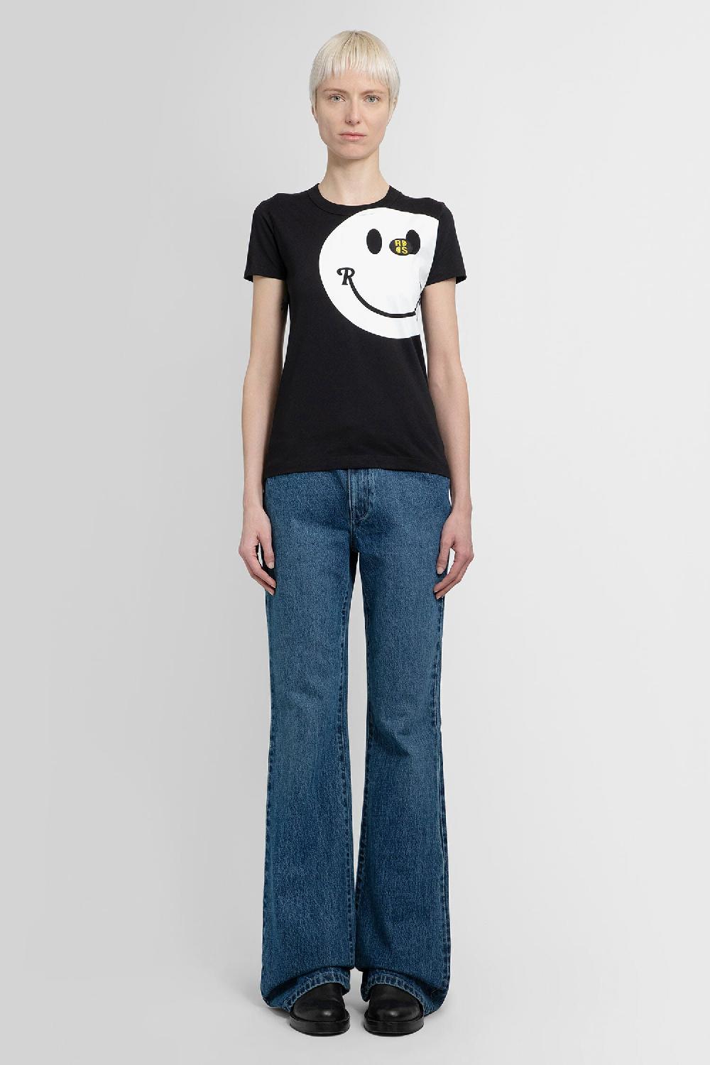 Antonioli RAF SIMONS WOMAN BLACK T-SHIRTS & TANK TOPS