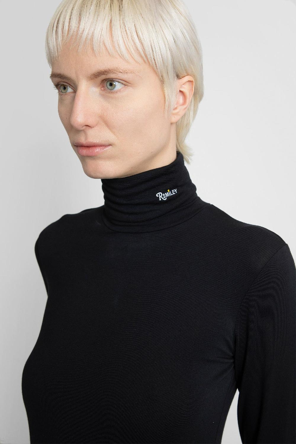 Antonioli RAF SIMONS WOMAN BLACK T-SHIRTS & TANK TOPS