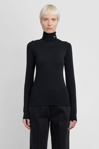 Antonioli RAF SIMONS WOMAN BLACK T-SHIRTS & TANK TOPS