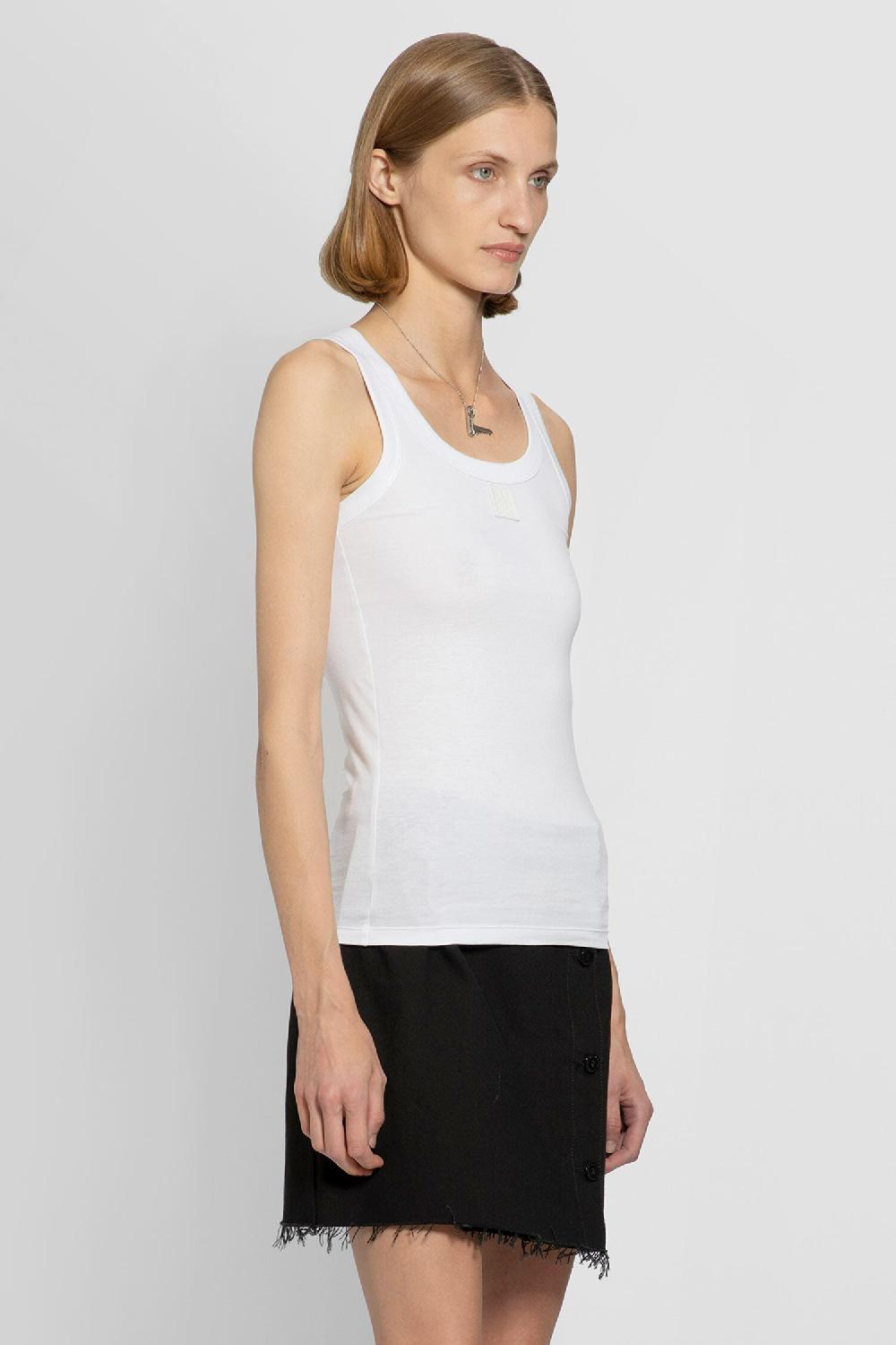 Antonioli RAF SIMONS WOMAN WHITE T-SHIRTS & TANK TOPS