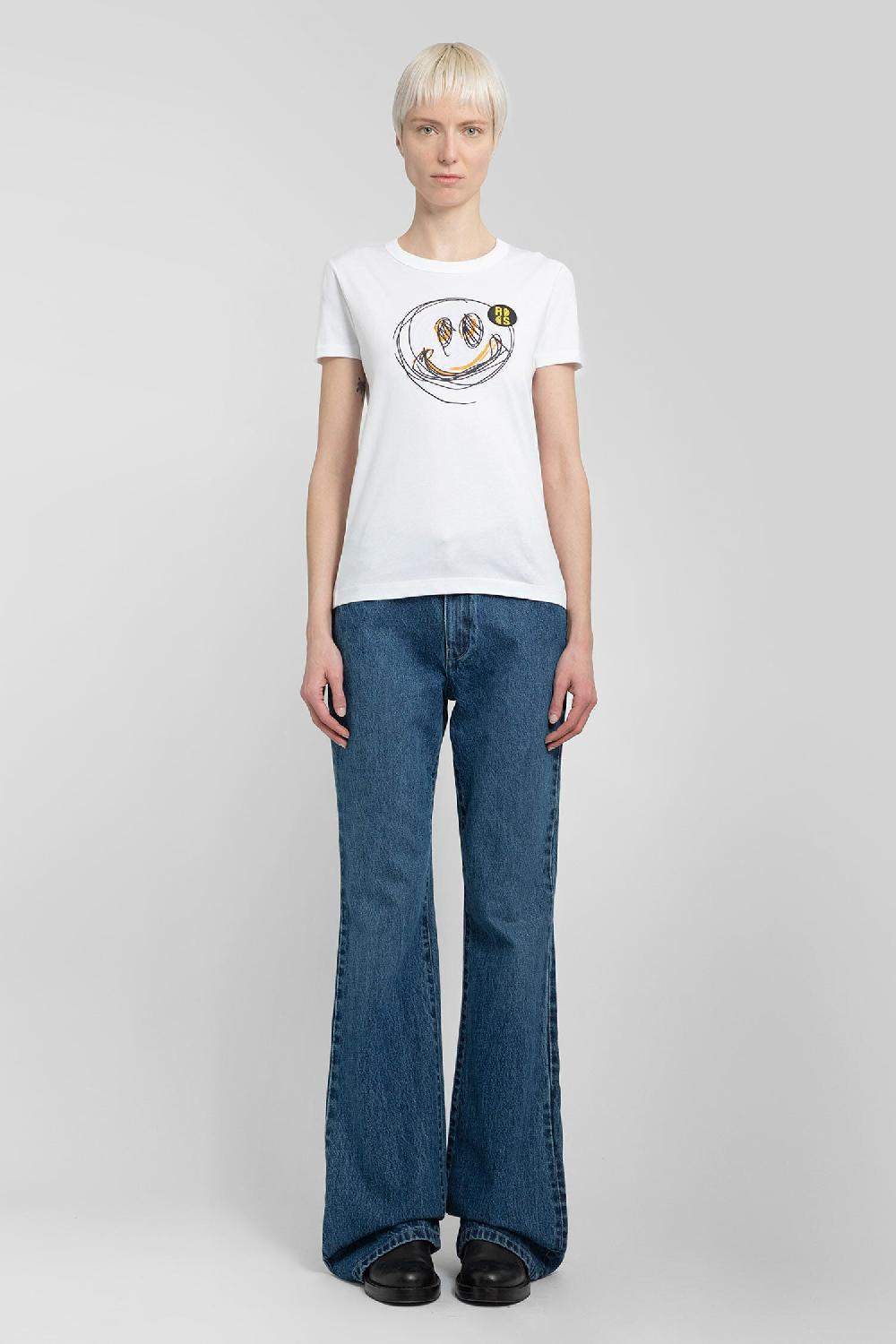 Antonioli RAF SIMONS WOMAN WHITE T-SHIRTS & TANK TOPS