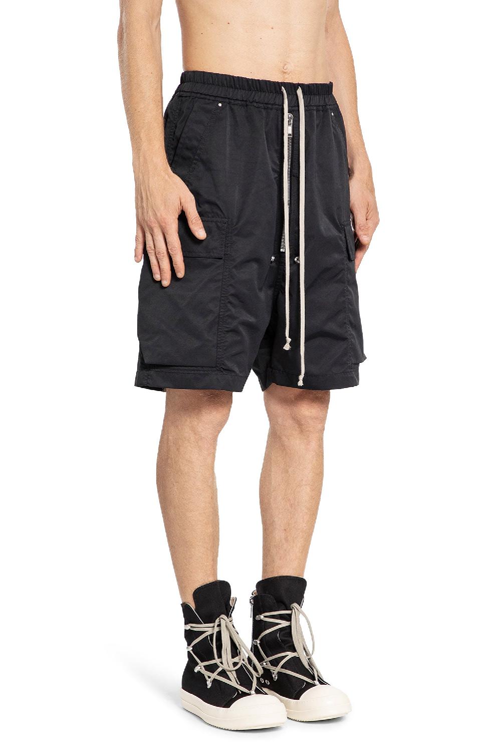 Antonioli RICK OWENS DRKSHDW MAN BLACK SHORTS & SKIRTS