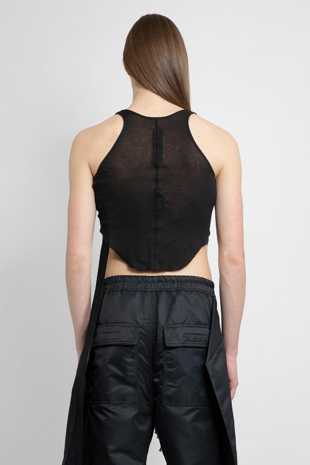 Antonioli RICK OWENS DRKSHDW MAN BLACK T-SHIRTS & TANK TOPS