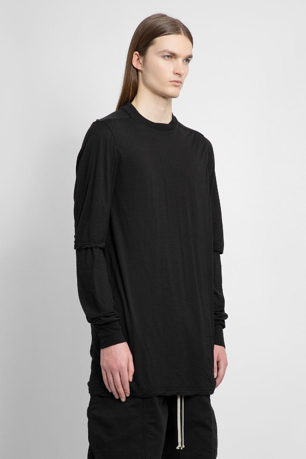 Antonioli RICK OWENS DRKSHDW MAN BLACK T-SHIRTS & TANK TOPS