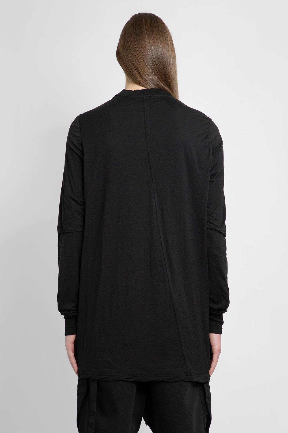 Antonioli RICK OWENS DRKSHDW MAN BLACK T-SHIRTS & TANK TOPS
