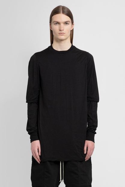 Antonioli RICK OWENS DRKSHDW MAN BLACK T-SHIRTS & TANK TOPS