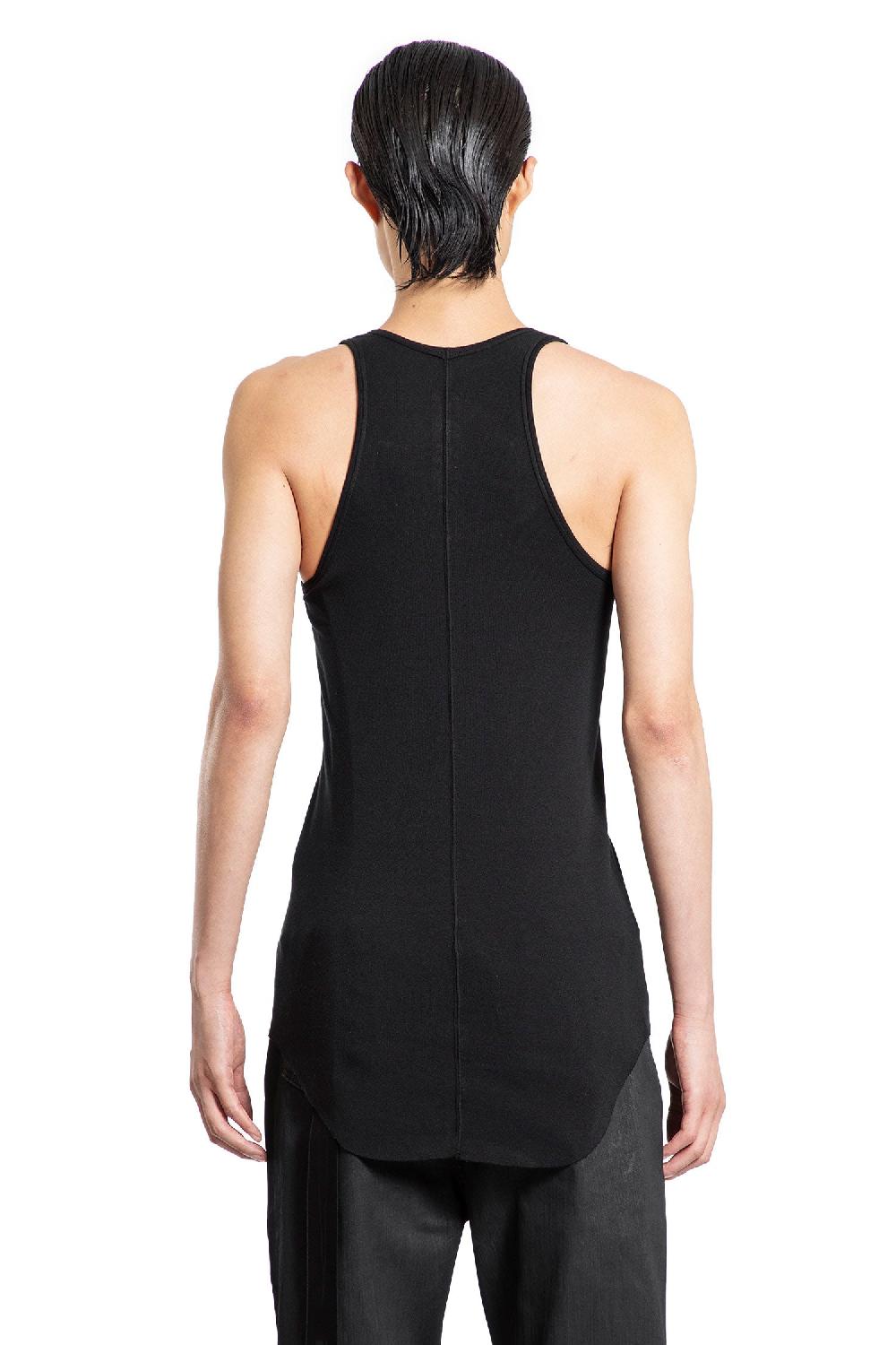 Antonioli RICK OWENS DRKSHDW MAN BLACK T-SHIRTS & TANK TOPS