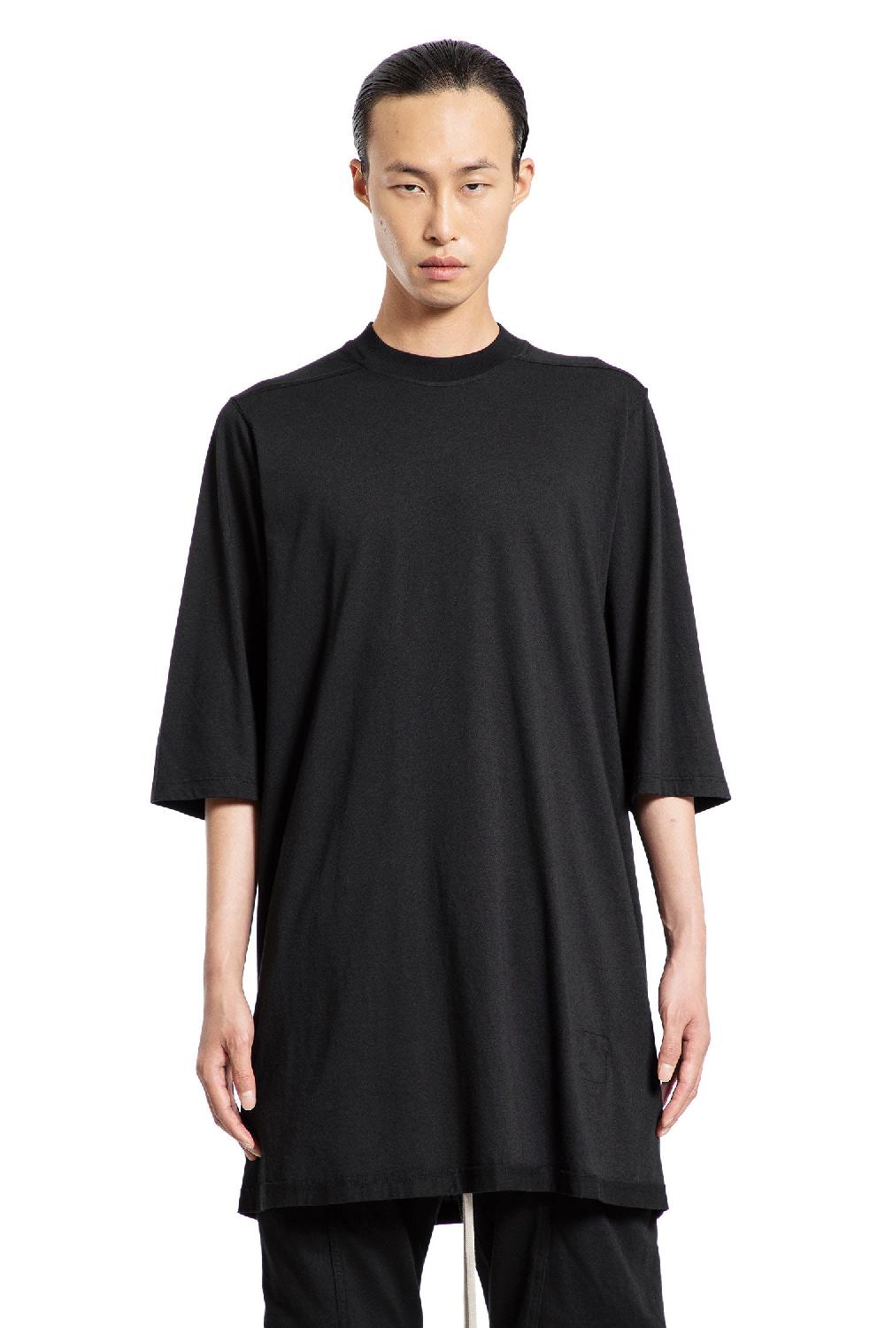 Antonioli RICK OWENS DRKSHDW MAN BLACK T-SHIRTS & TANK TOPS