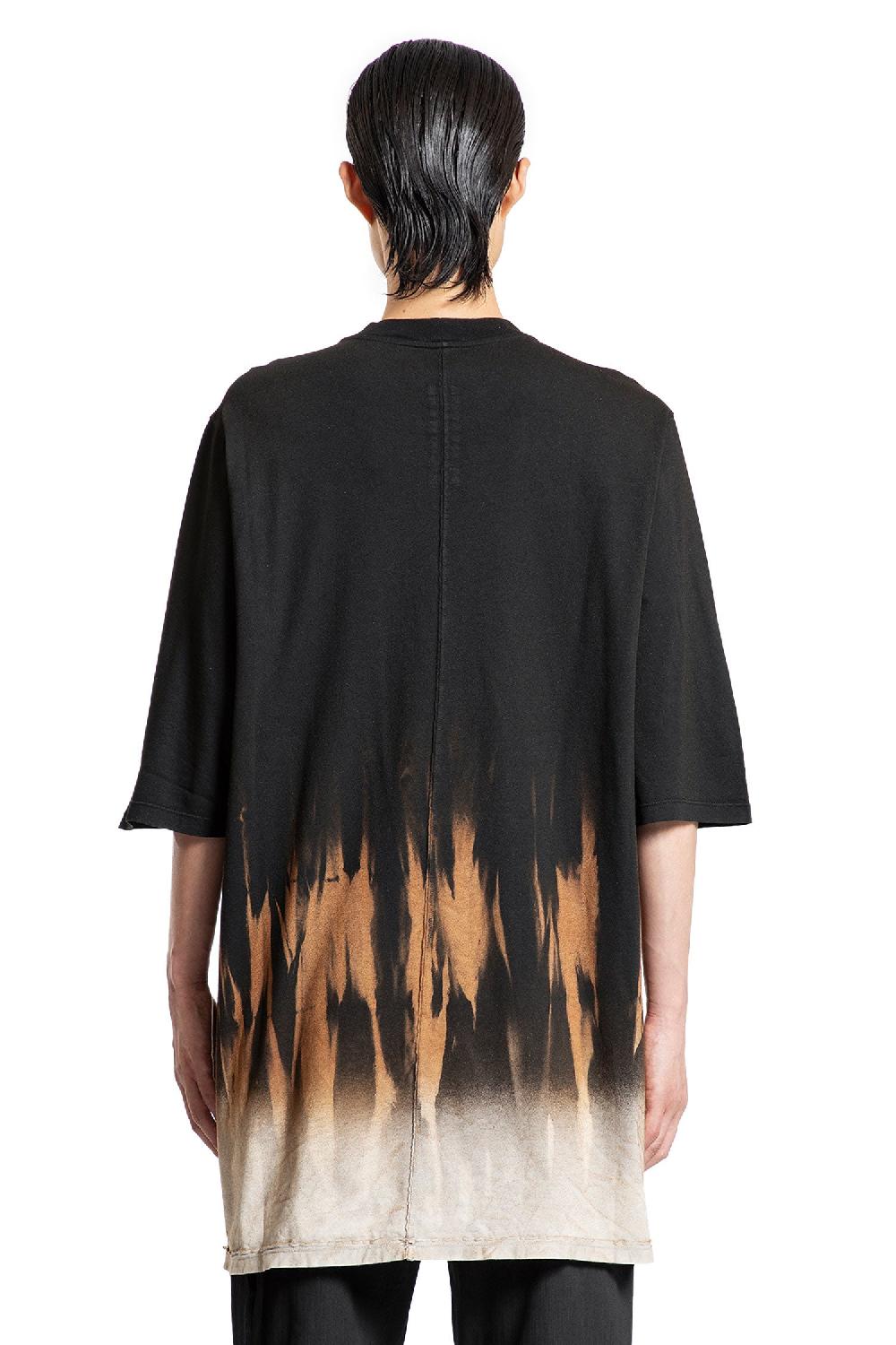 Antonioli RICK OWENS DRKSHDW MAN BLACK T-SHIRTS & TANK TOPS