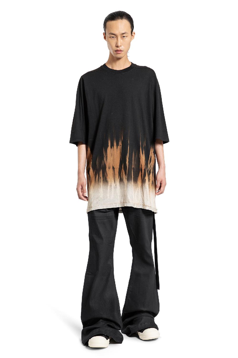 Antonioli RICK OWENS DRKSHDW MAN BLACK T-SHIRTS & TANK TOPS