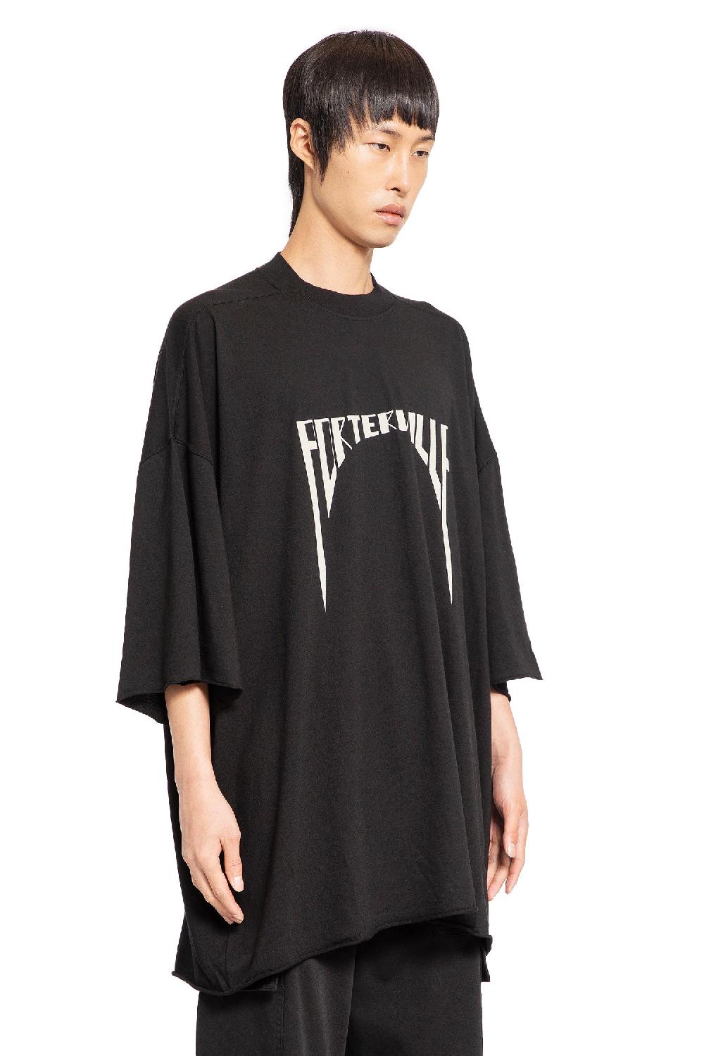 Antonioli RICK OWENS DRKSHDW MAN BLACK T-SHIRTS & TANK TOPS