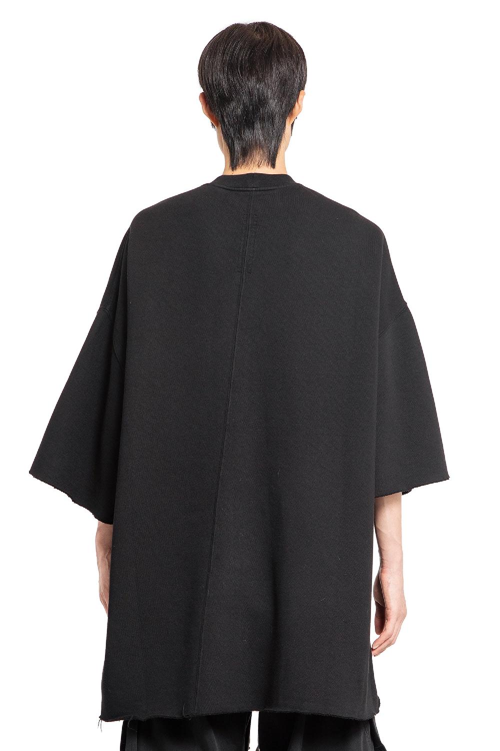 Antonioli RICK OWENS DRKSHDW MAN BLACK T-SHIRTS & TANK TOPS