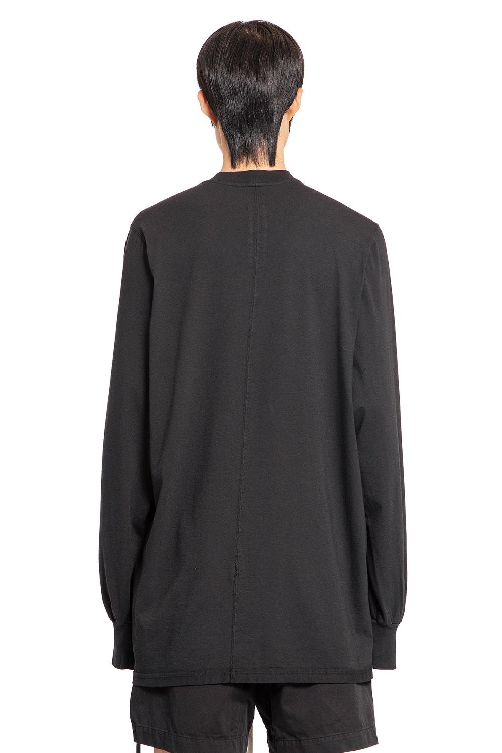 Antonioli RICK OWENS DRKSHDW MAN BLACK T-SHIRTS & TANK TOPS