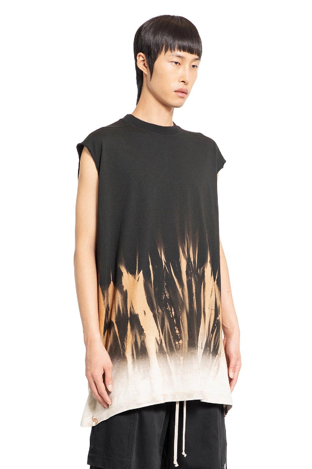 Antonioli RICK OWENS DRKSHDW MAN BLACK T-SHIRTS & TANK TOPS