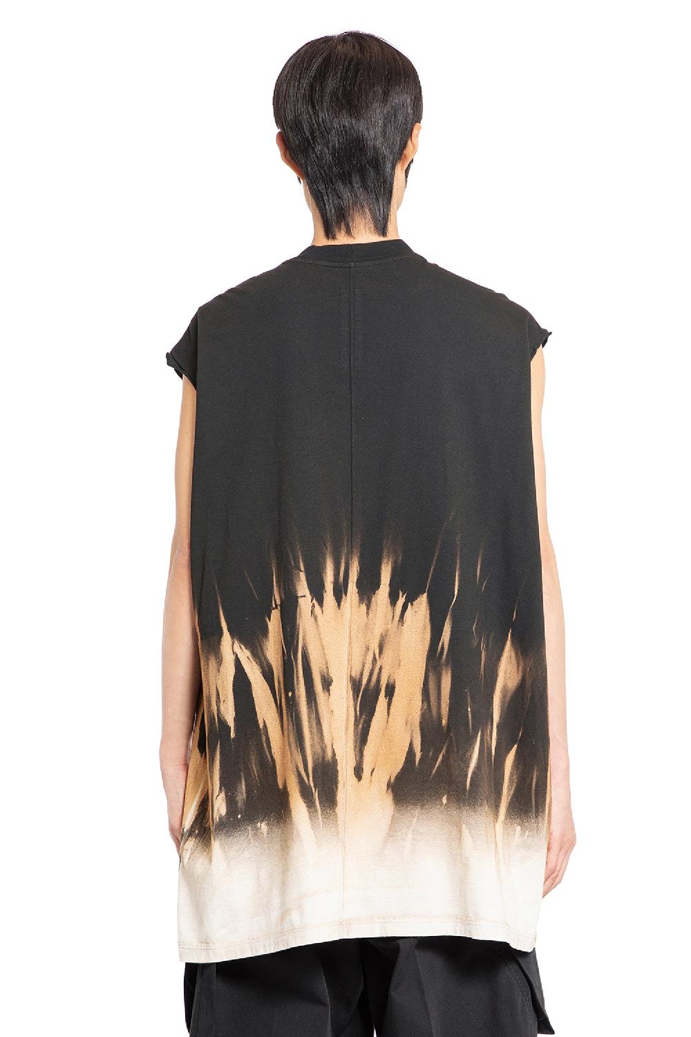 Antonioli RICK OWENS DRKSHDW MAN BLACK T-SHIRTS & TANK TOPS