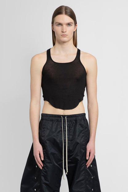Antonioli RICK OWENS DRKSHDW MAN BLACK T-SHIRTS & TANK TOPS