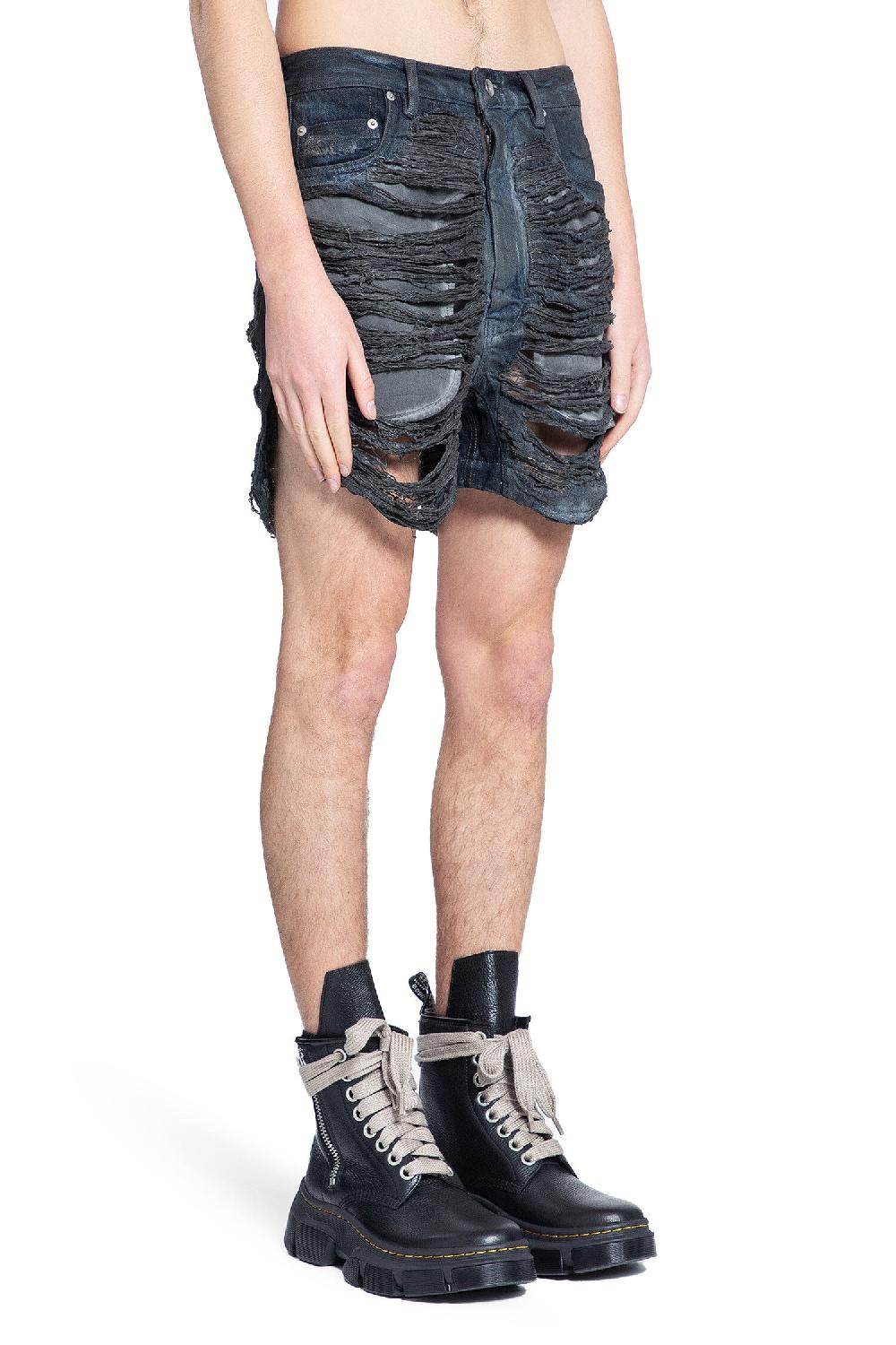 Antonioli RICK OWENS DRKSHDW MAN GREY SHORTS & SKIRTS