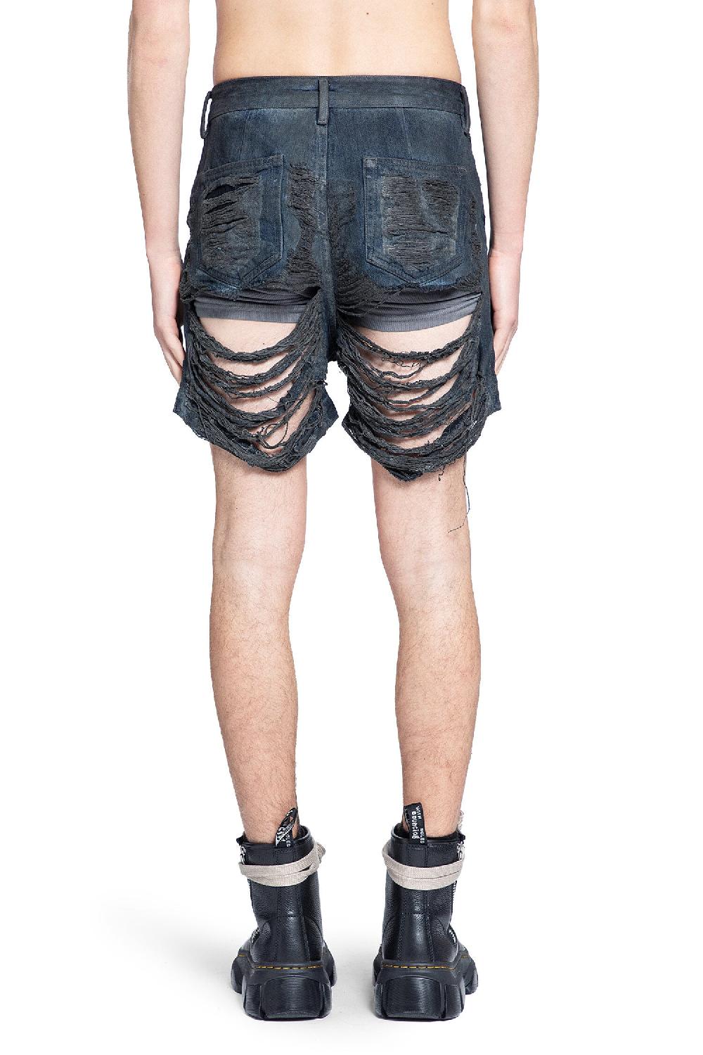 Antonioli RICK OWENS DRKSHDW MAN GREY SHORTS & SKIRTS