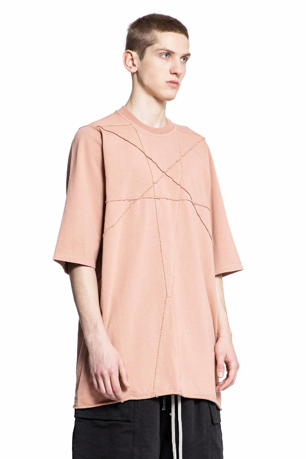 Antonioli RICK OWENS DRKSHDW MAN PINK T-SHIRTS & TANK TOPS
