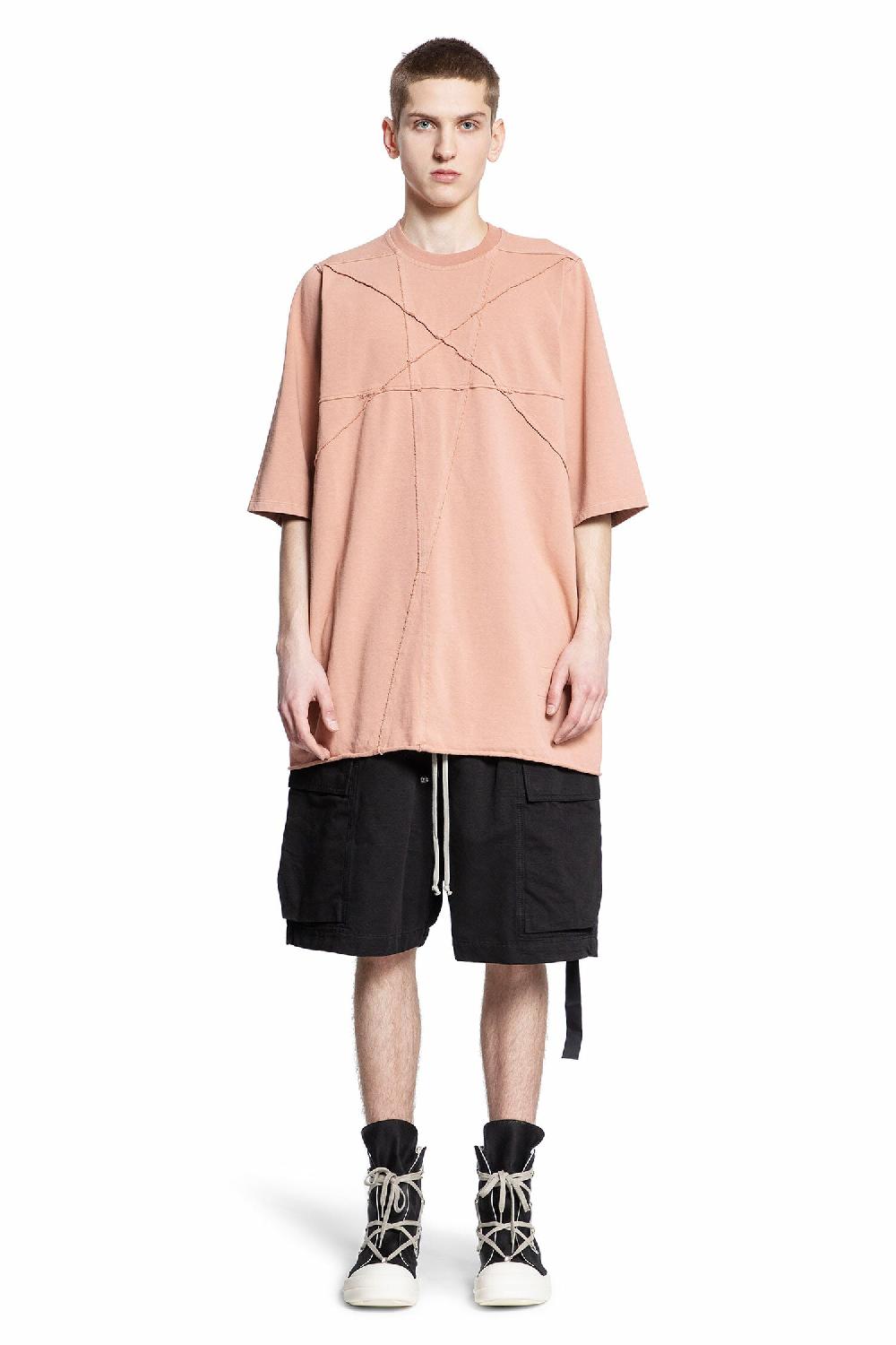 Antonioli RICK OWENS DRKSHDW MAN PINK T-SHIRTS & TANK TOPS