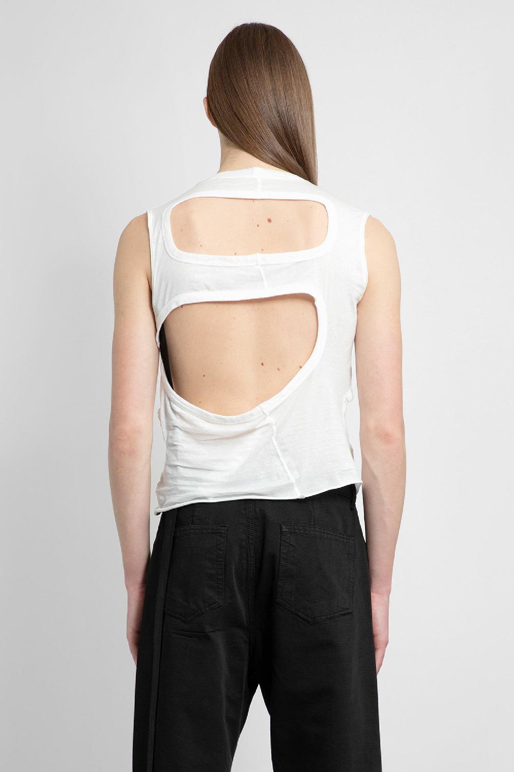 Antonioli RICK OWENS DRKSHDW MAN WHITE T-SHIRTS & TANK TOPS