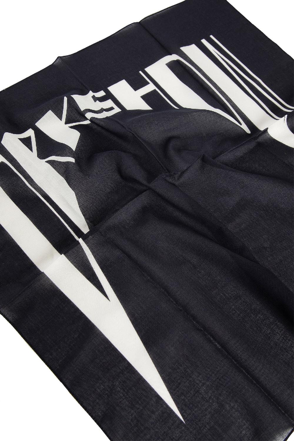 Antonioli RICK OWENS DRKSHDW UNISEX BLACK&WHITE SCARVES