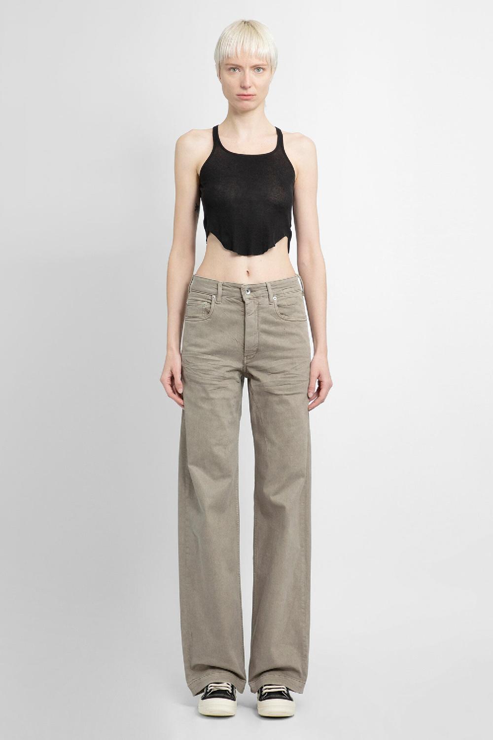 Antonioli RICK OWENS DRKSHDW WOMAN BLACK T-SHIRTS & TANK TOPS