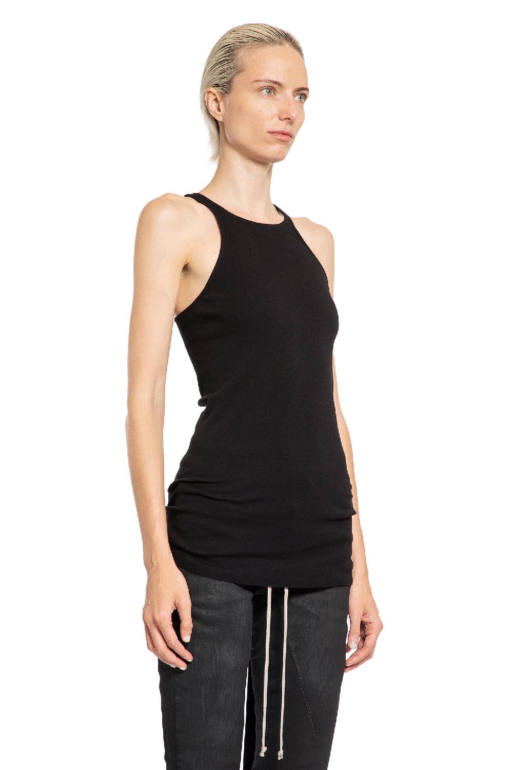 Antonioli RICK OWENS DRKSHDW WOMAN BLACK T-SHIRTS & TANK TOPS