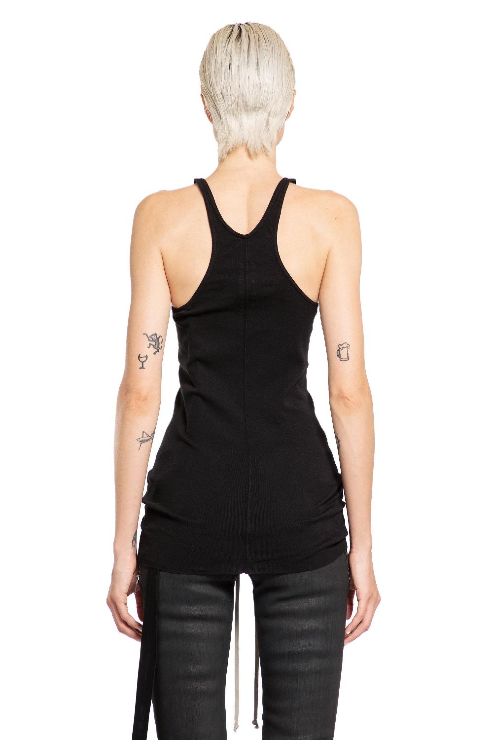 Antonioli RICK OWENS DRKSHDW WOMAN BLACK T-SHIRTS & TANK TOPS