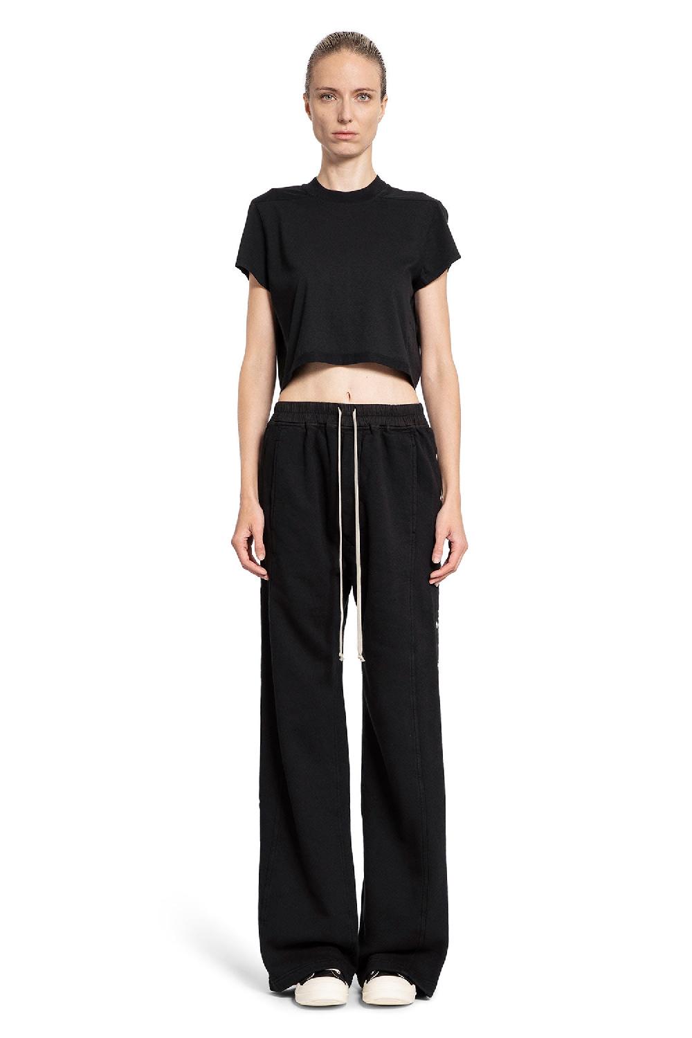 Antonioli RICK OWENS DRKSHDW WOMAN BLACK T-SHIRTS & TANK TOPS