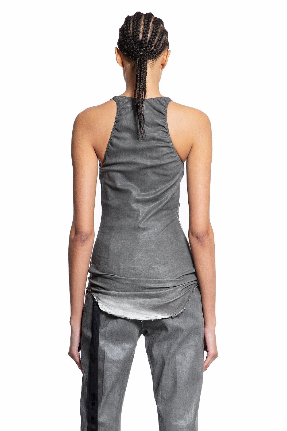Antonioli RICK OWENS DRKSHDW WOMAN GREY T-SHIRTS & TANK TOPS