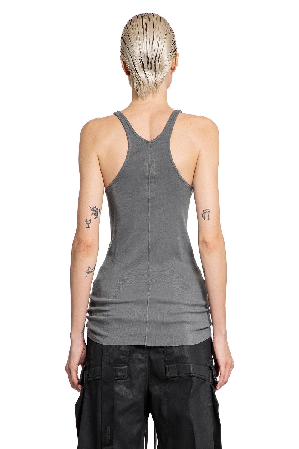 Antonioli RICK OWENS DRKSHDW WOMAN GREY T-SHIRTS & TANK TOPS