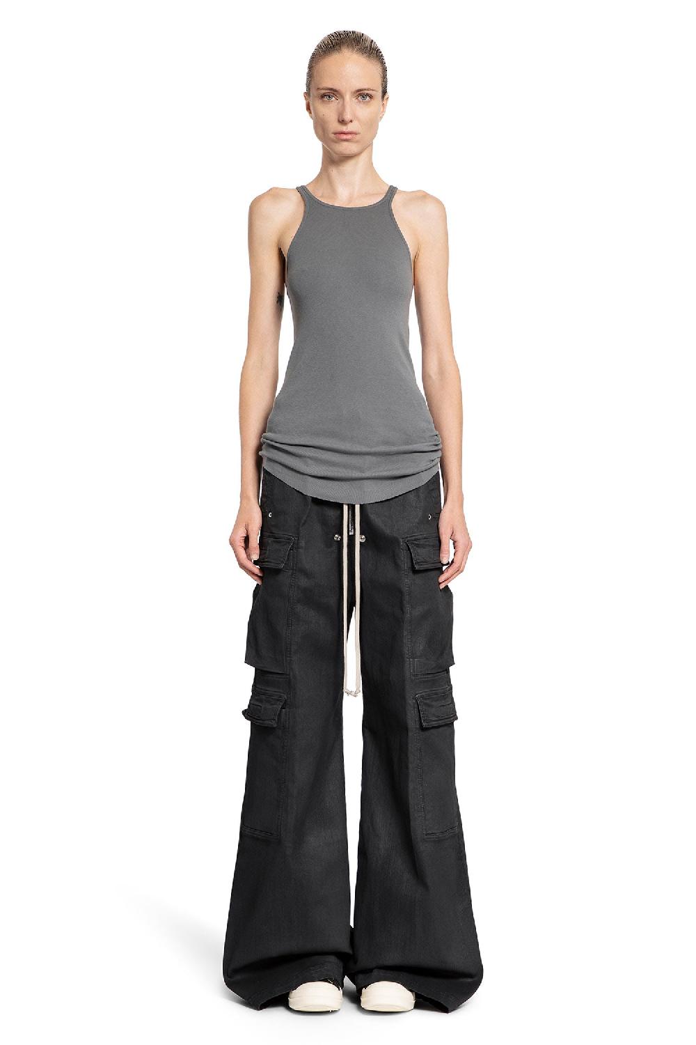 Antonioli RICK OWENS DRKSHDW WOMAN GREY T-SHIRTS & TANK TOPS
