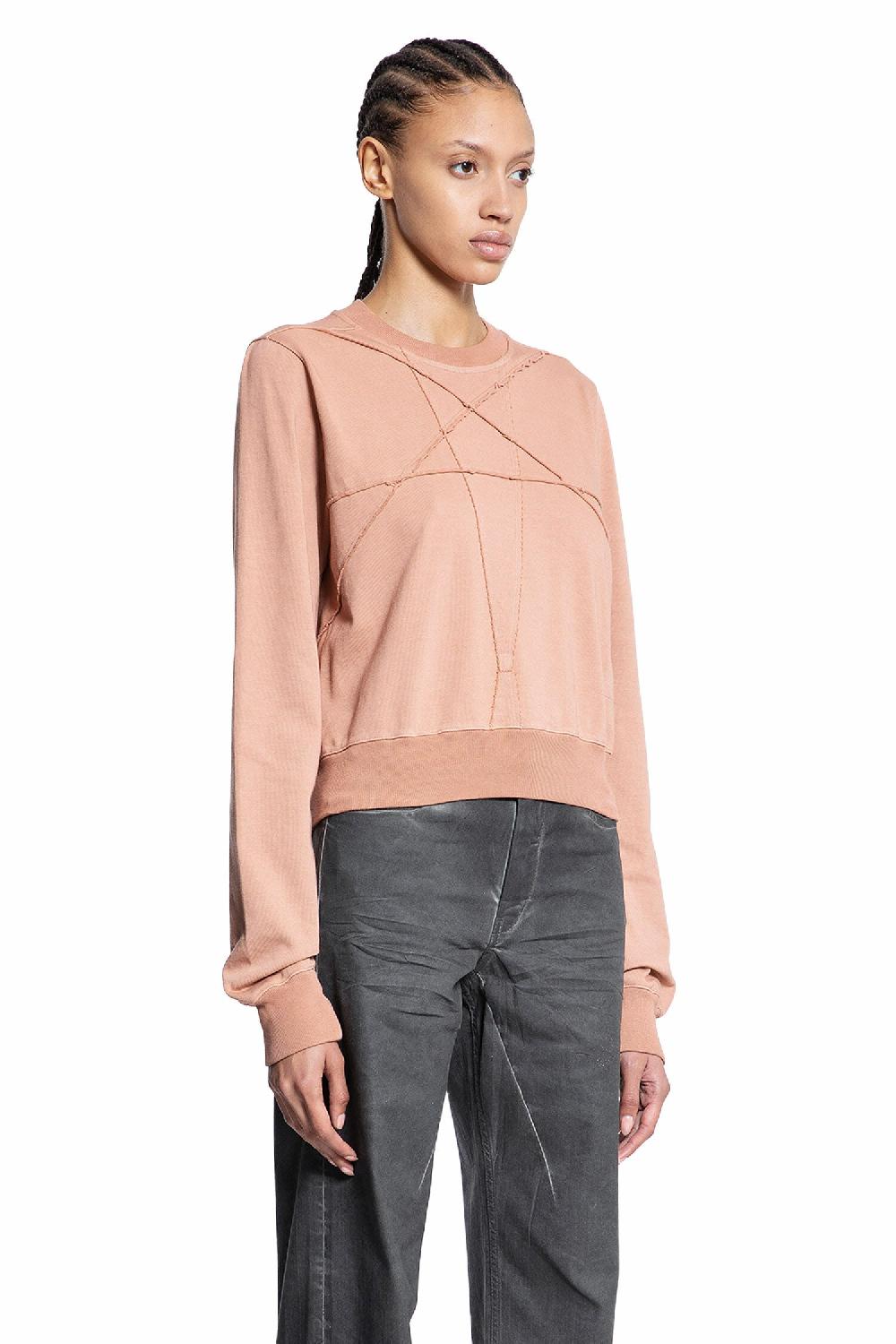 Antonioli RICK OWENS DRKSHDW WOMAN PINK SWEATSHIRTS