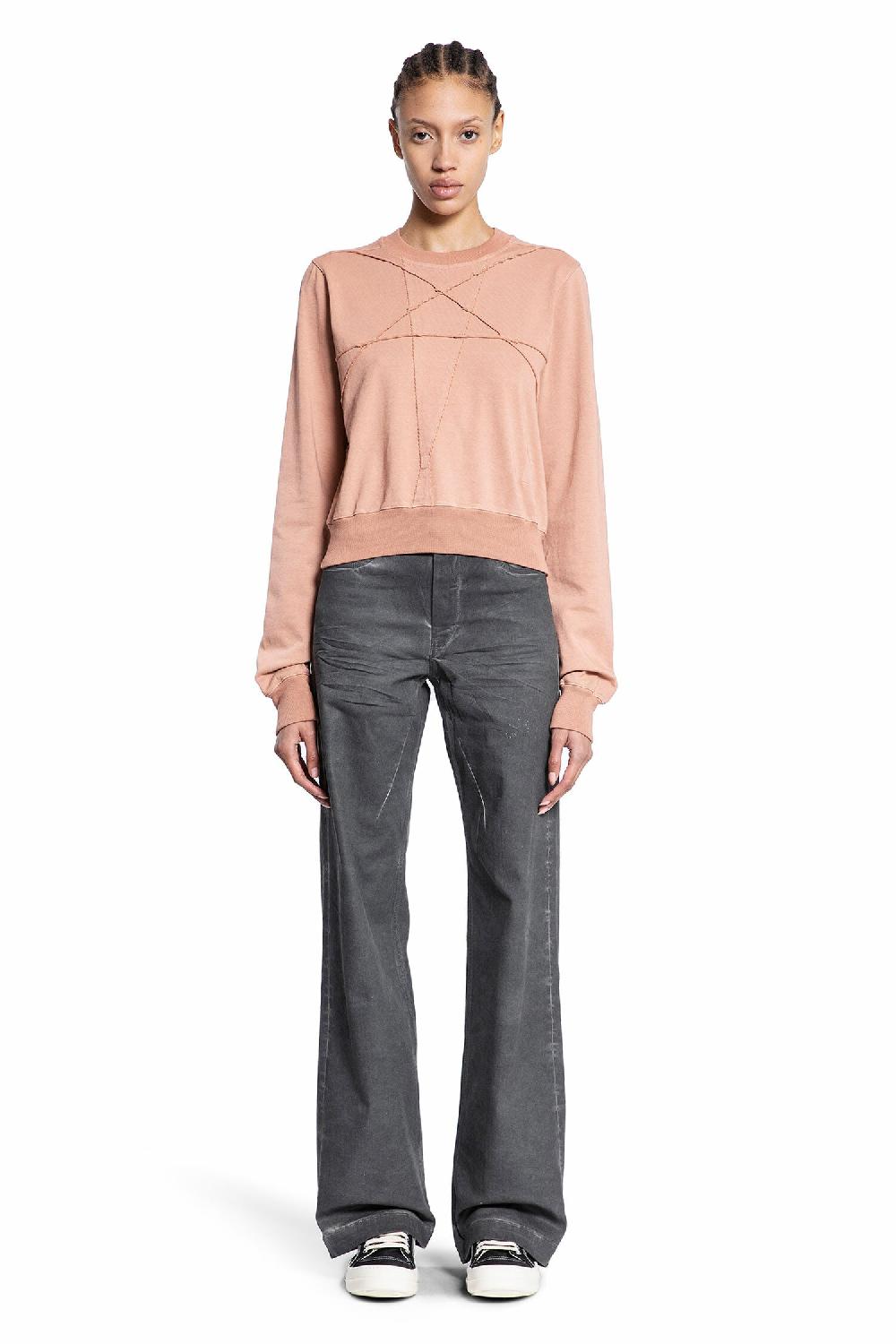 Antonioli RICK OWENS DRKSHDW WOMAN PINK SWEATSHIRTS