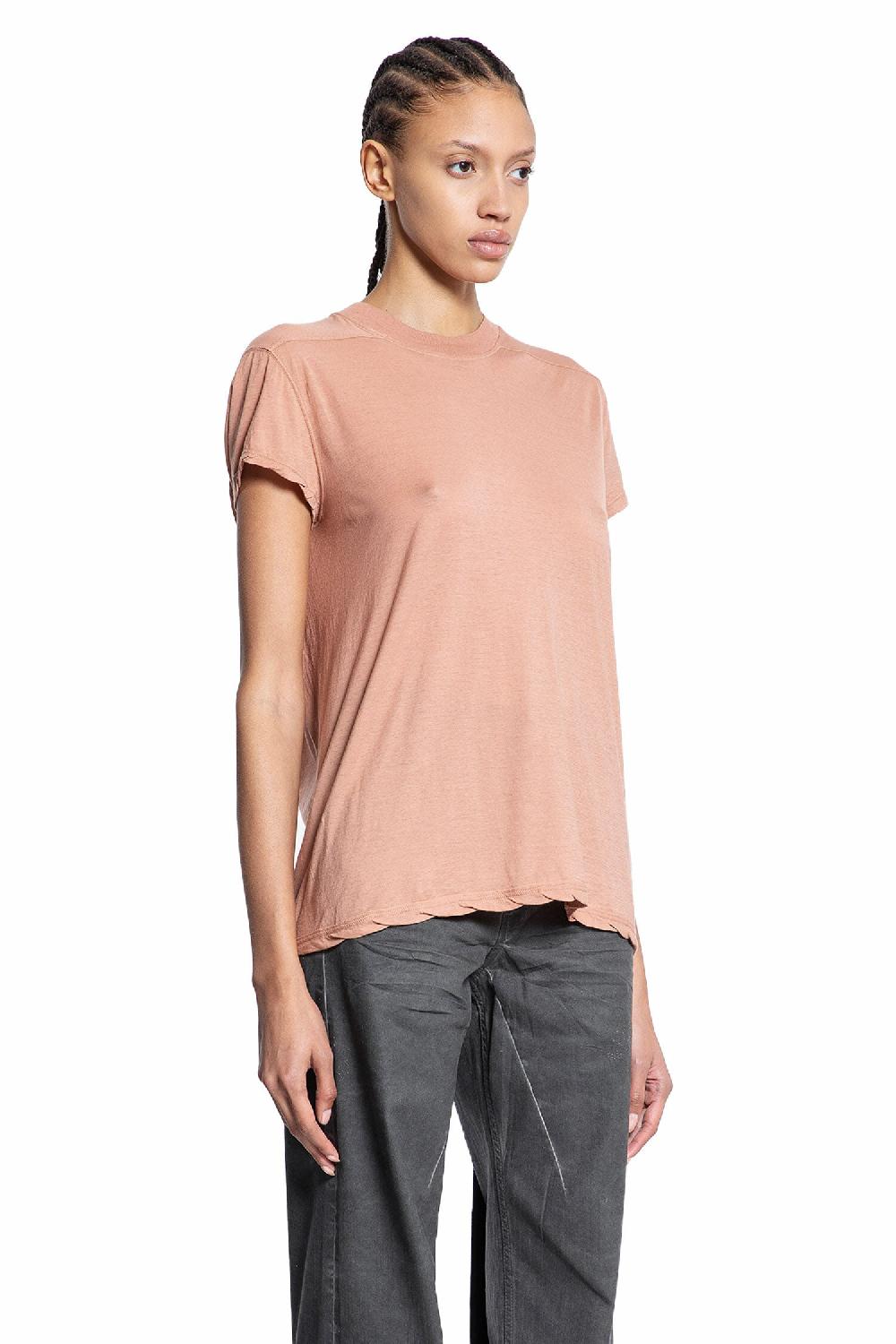Antonioli RICK OWENS DRKSHDW WOMAN PINK T-SHIRTS & TANK TOPS