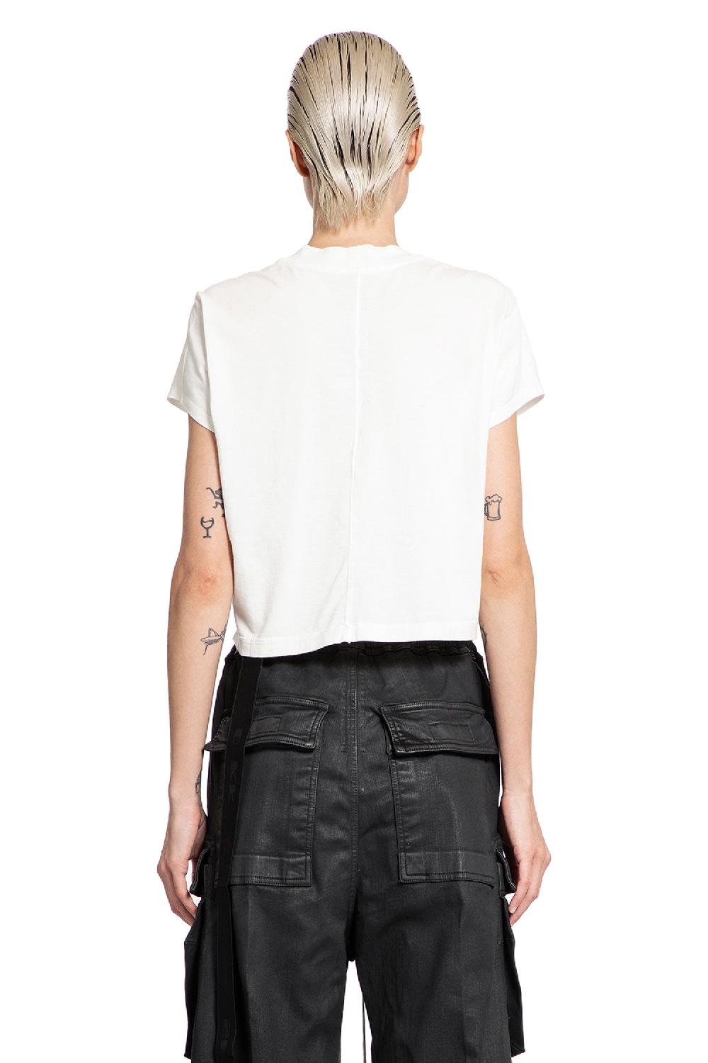 Antonioli RICK OWENS DRKSHDW WOMAN WHITE T-SHIRTS & TANK TOPS
