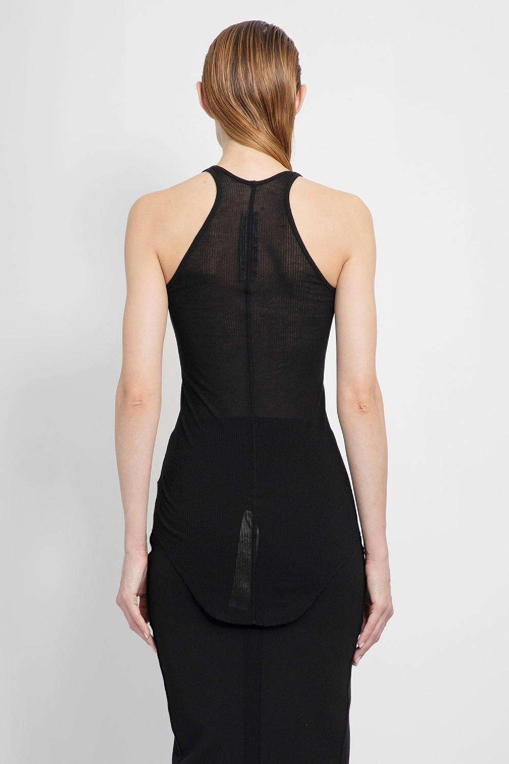 Antonioli RICK OWENS WOMAN BLACK T-SHIRTS & TANK TOPS
