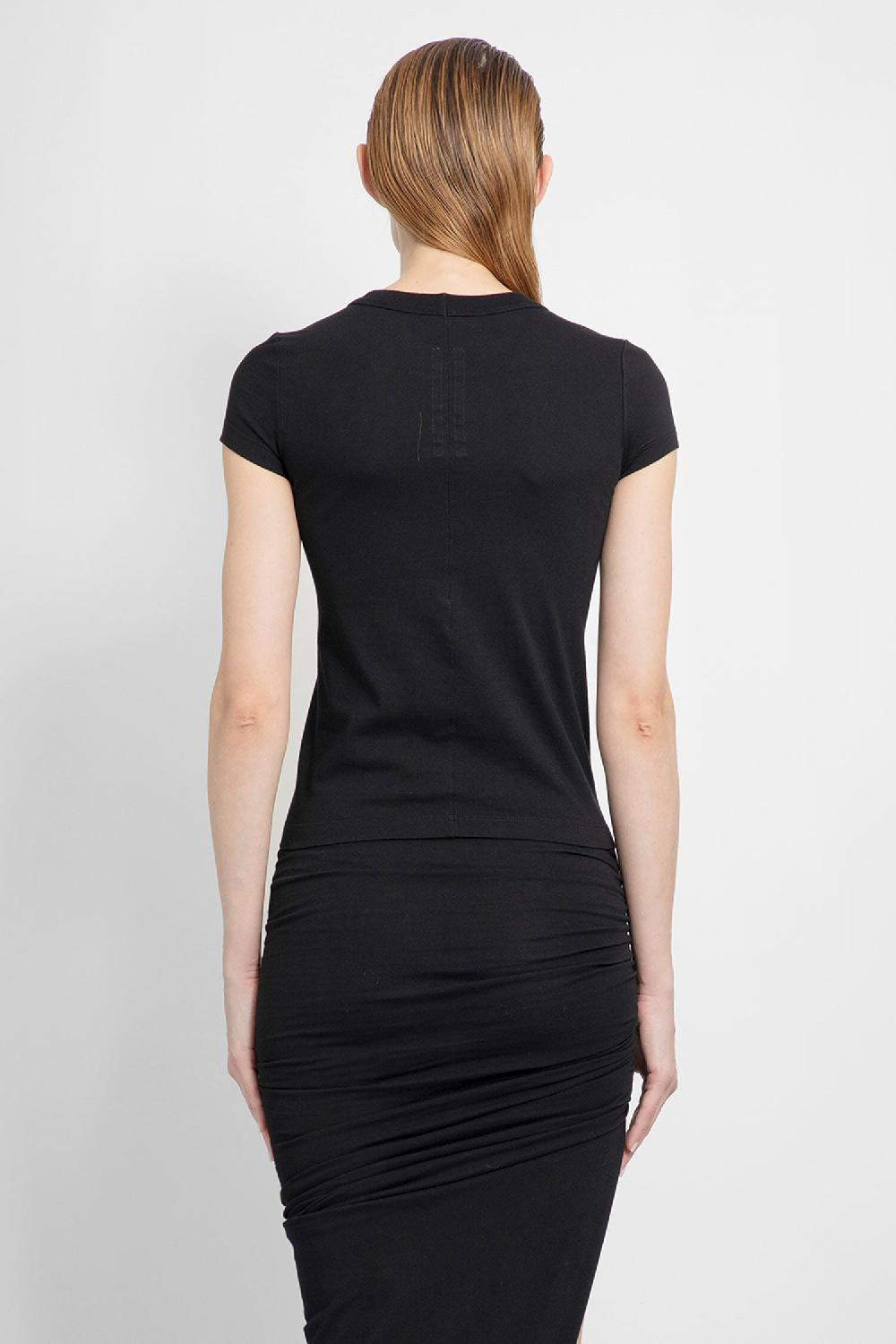 Antonioli RICK OWENS WOMAN BLACK T-SHIRTS & TANK TOPS