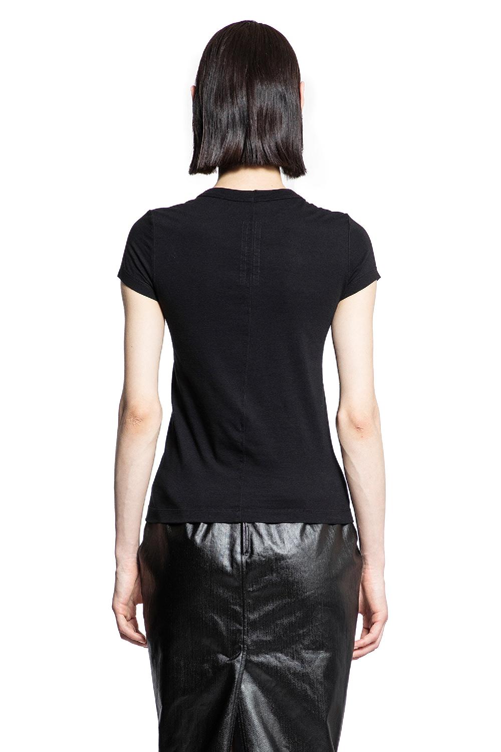 Antonioli RICK OWENS WOMAN BLACK T-SHIRTS & TANK TOPS