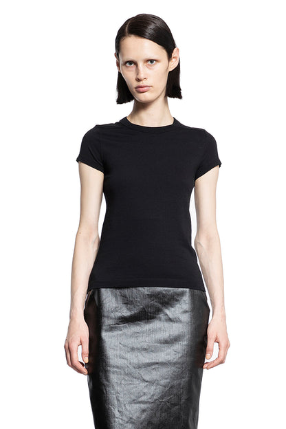 Antonioli RICK OWENS WOMAN BLACK T-SHIRTS & TANK TOPS