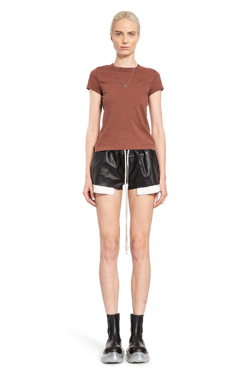 Antonioli RICK OWENS WOMAN BROWN T-SHIRTS & TANK TOPS