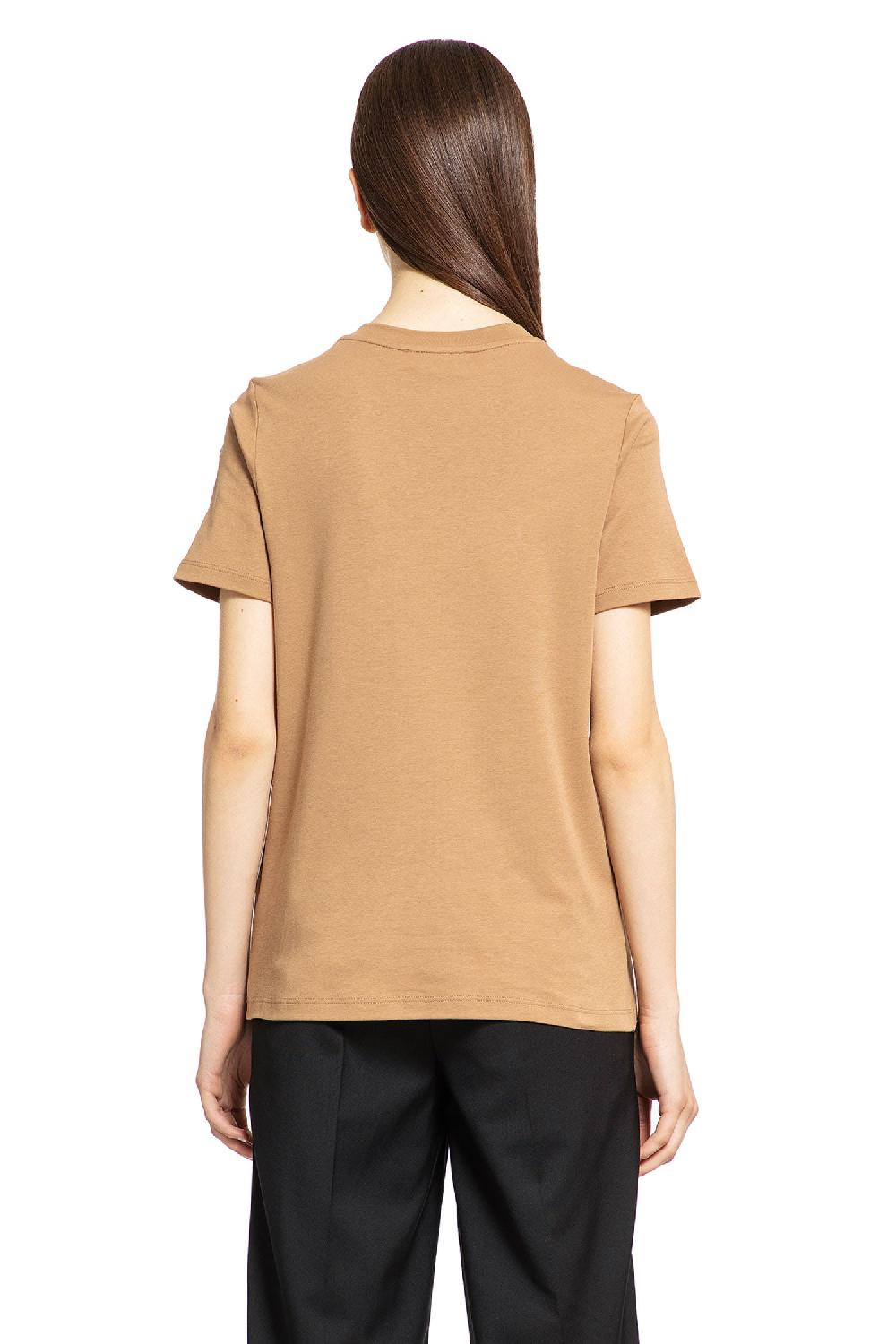 Antonioli S MAX MARA WOMAN BEIGE T-SHIRTS & TANK TOPS
